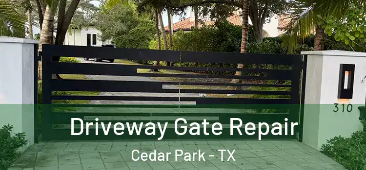 Driveway Gate Repair Cedar Park - TX