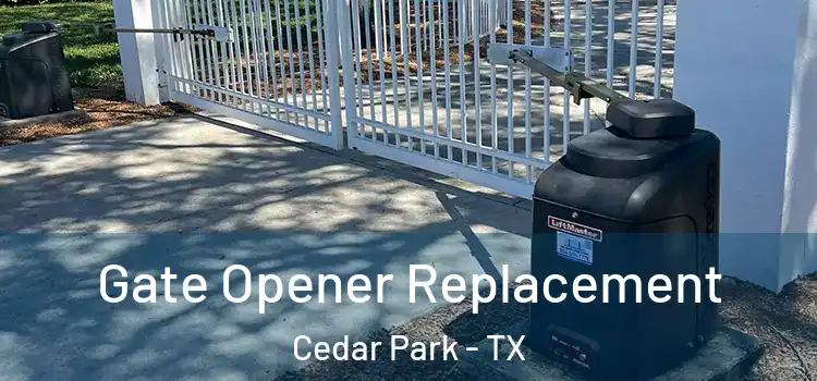 Gate Opener Replacement Cedar Park - TX